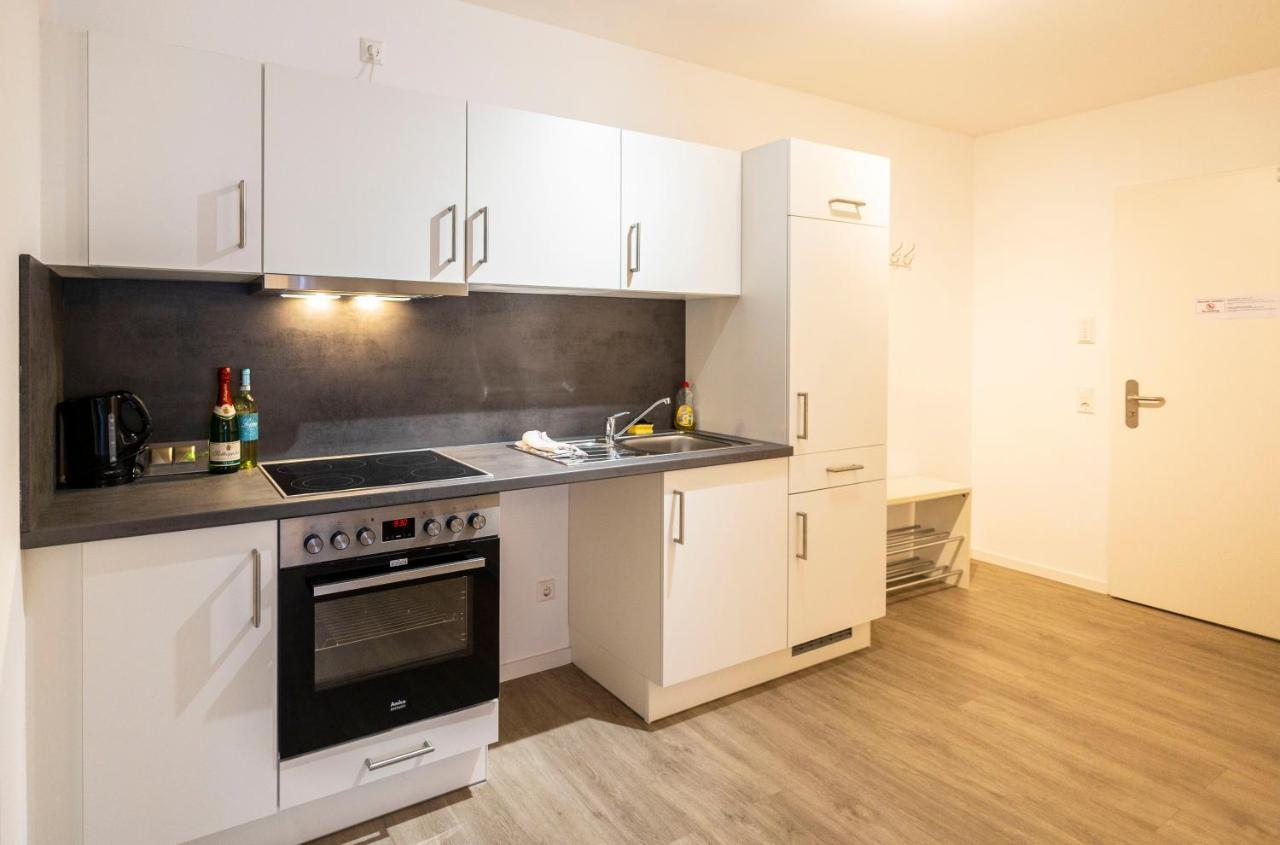 City Apartment Kuche Bad Im Zentrum Ravensburgs A06 Exteriör bild