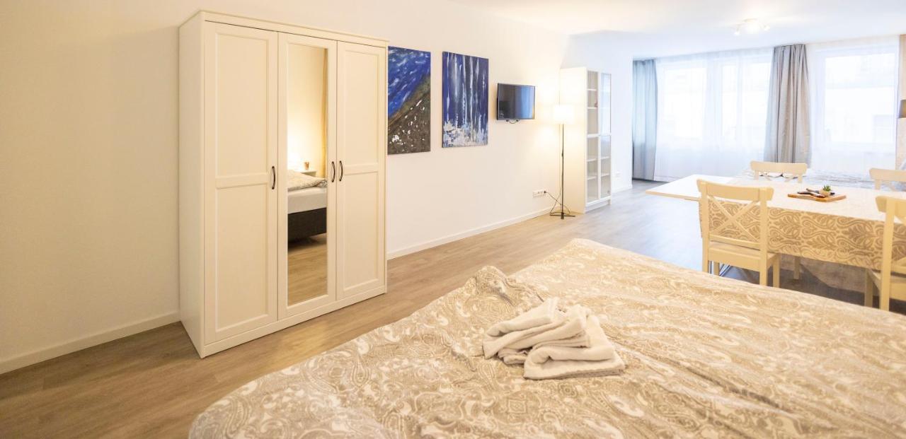 City Apartment Kuche Bad Im Zentrum Ravensburgs A06 Exteriör bild